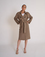 Load image into Gallery viewer, Josie Wool Coat Mushroom