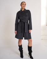 Load image into Gallery viewer, Harper Coat Charcoal