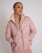 Load image into Gallery viewer, Astrid Down Puffer Jacket Power Pink