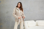 Load image into Gallery viewer, Soraya Mohair Jacket Almond