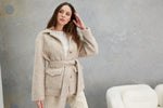 Load image into Gallery viewer, Soraya Mohair Jacket Almond