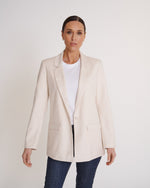 Load image into Gallery viewer, Wool Blazer Bone (SAMPLE)