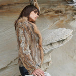 Load image into Gallery viewer, Lady Luxe Furs Jacket Natural