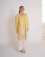 Load image into Gallery viewer, Layla Alpaca Cardigan Lemon