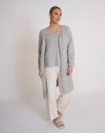 Load image into Gallery viewer, Elora Alpaca Knit Silver Grey