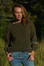 Load image into Gallery viewer, Portia Knit Khaki (SAMPLE)