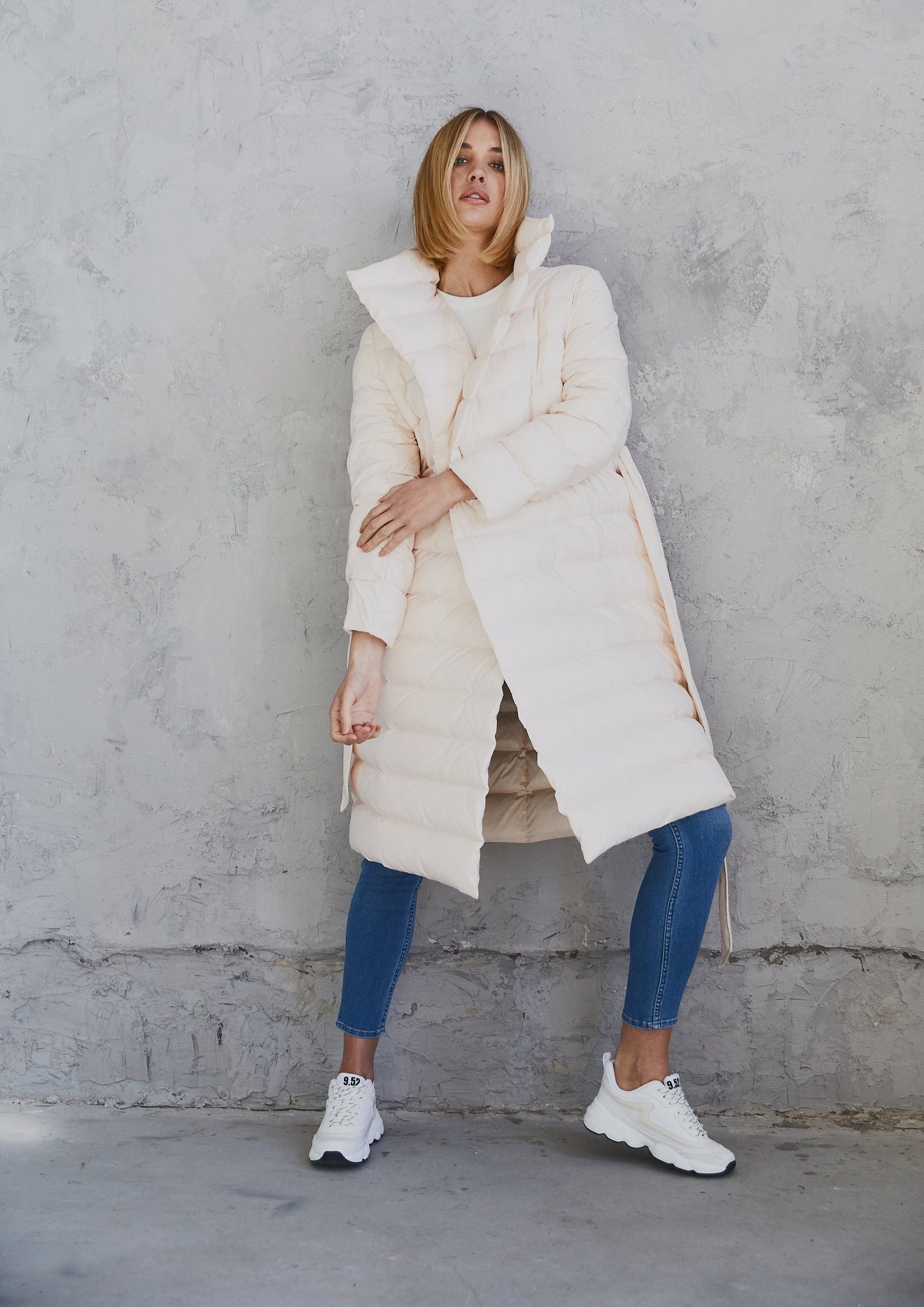 Dakota Down Coat Bone White