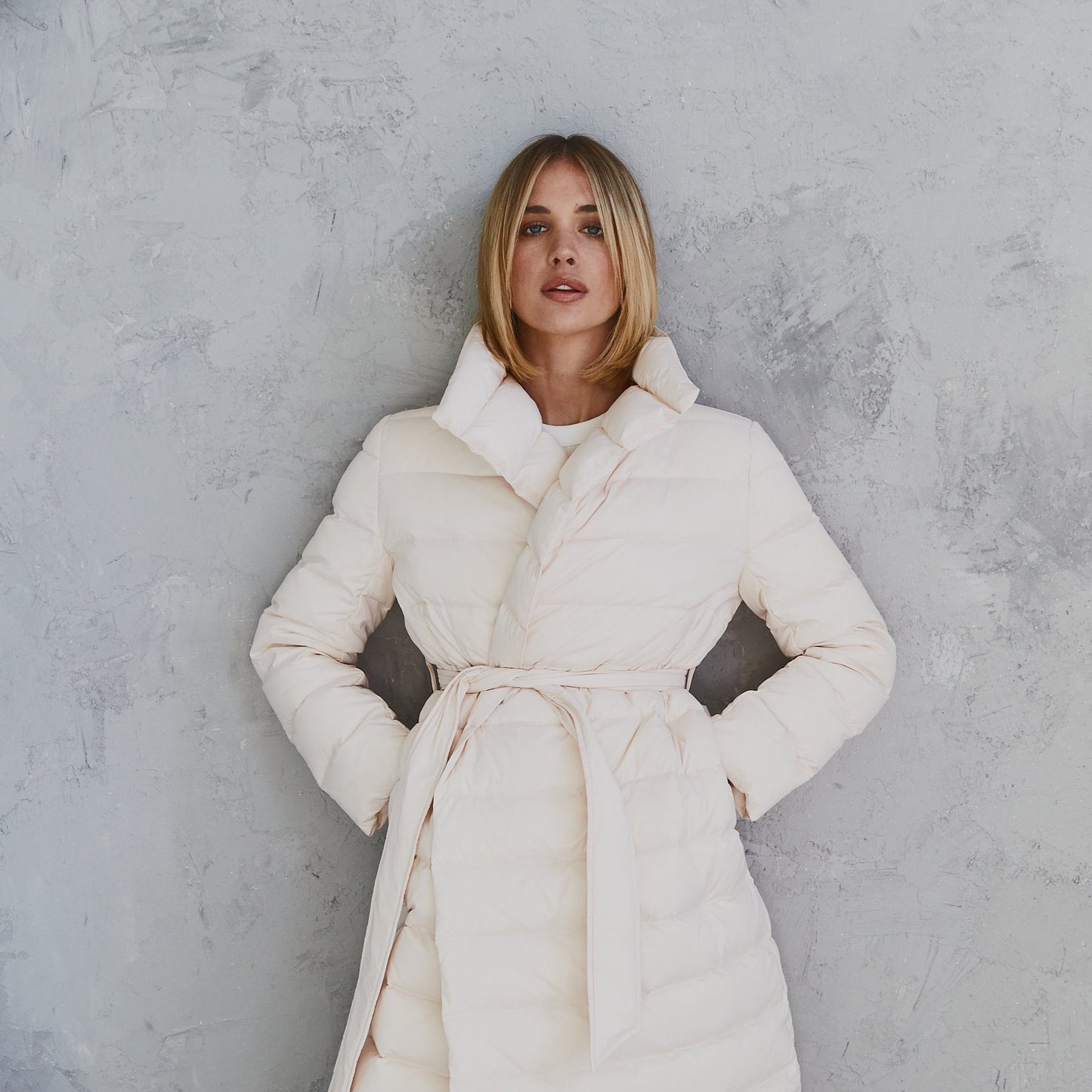 Dakota Down Coat Bone White