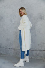 Load image into Gallery viewer, Celine Wool Coat Bone White