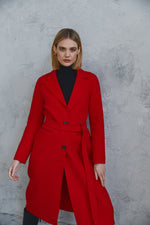 Load image into Gallery viewer, Amari Coat Red (SAMPLE)