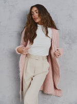 Load image into Gallery viewer, Layla Alpaca Cardigan Pink (SAMPLE)