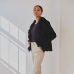 Load image into Gallery viewer, Lady Luxe Furs Jacket Black