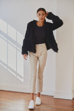 Load image into Gallery viewer, Lady Luxe Furs Jacket Black