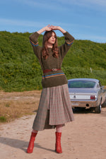 Load image into Gallery viewer, Portia Knit Khaki (SAMPLE)