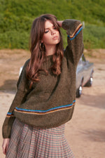 Load image into Gallery viewer, Portia Knit Khaki (SAMPLE)