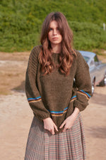 Load image into Gallery viewer, Portia Knit Khaki (SAMPLE)