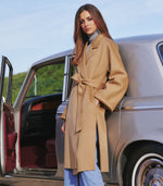 Load image into Gallery viewer, Nora Wool Coat Camel