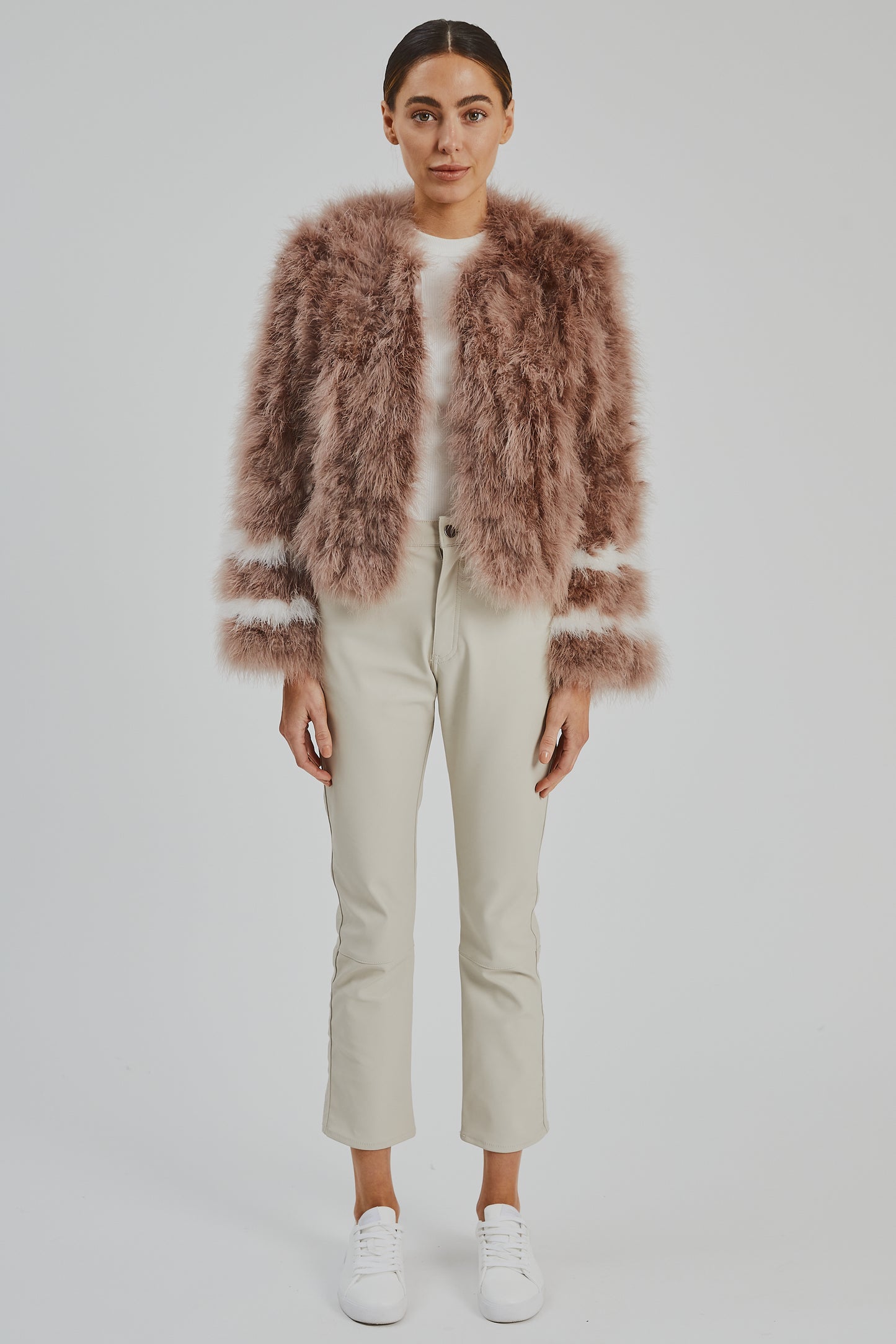 Jorja Jacket Tuscany & White