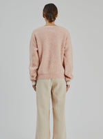Load image into Gallery viewer, Reese Kid Mohair Sweater Blush