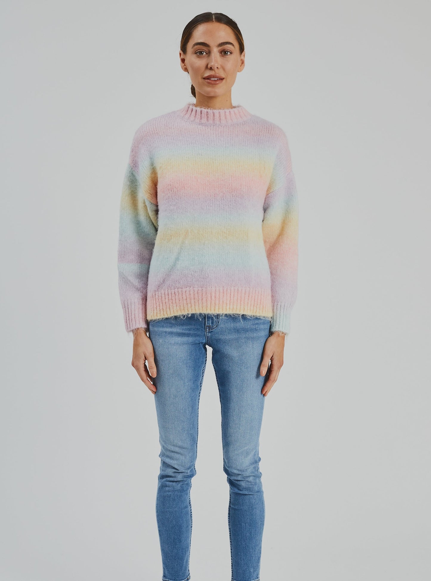 Freyer Ombre Knit Rainbow