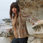 Load image into Gallery viewer, Lady Luxe Furs Jacket Natural