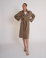 Load image into Gallery viewer, Josie Wool Coat Mushroom
