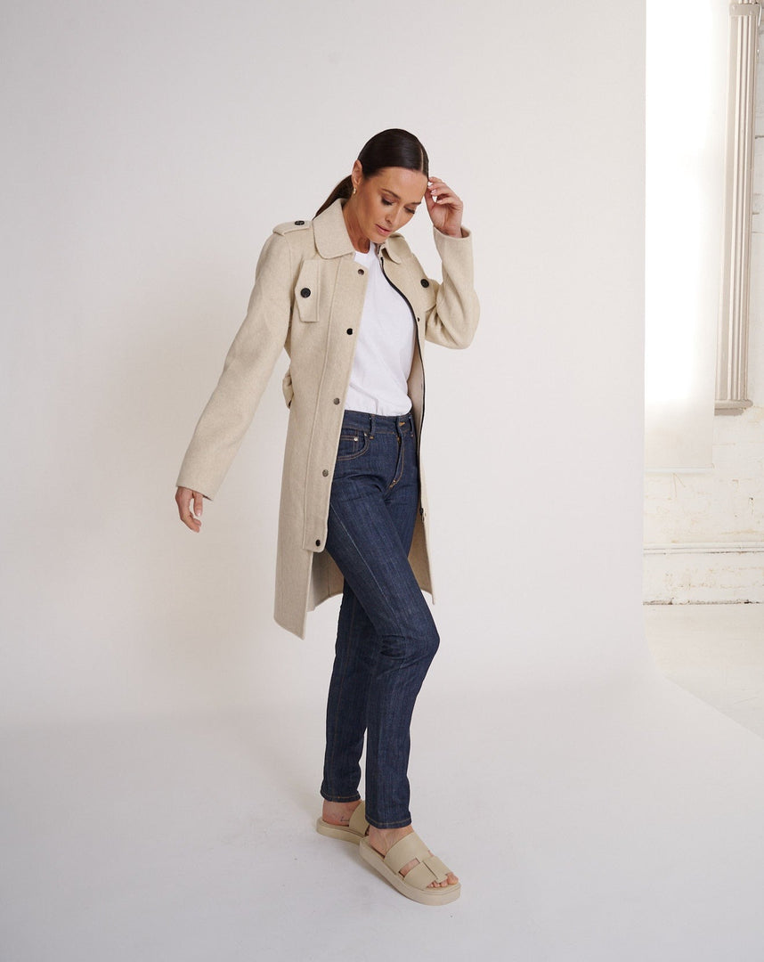 Harper Coat Oatmeal