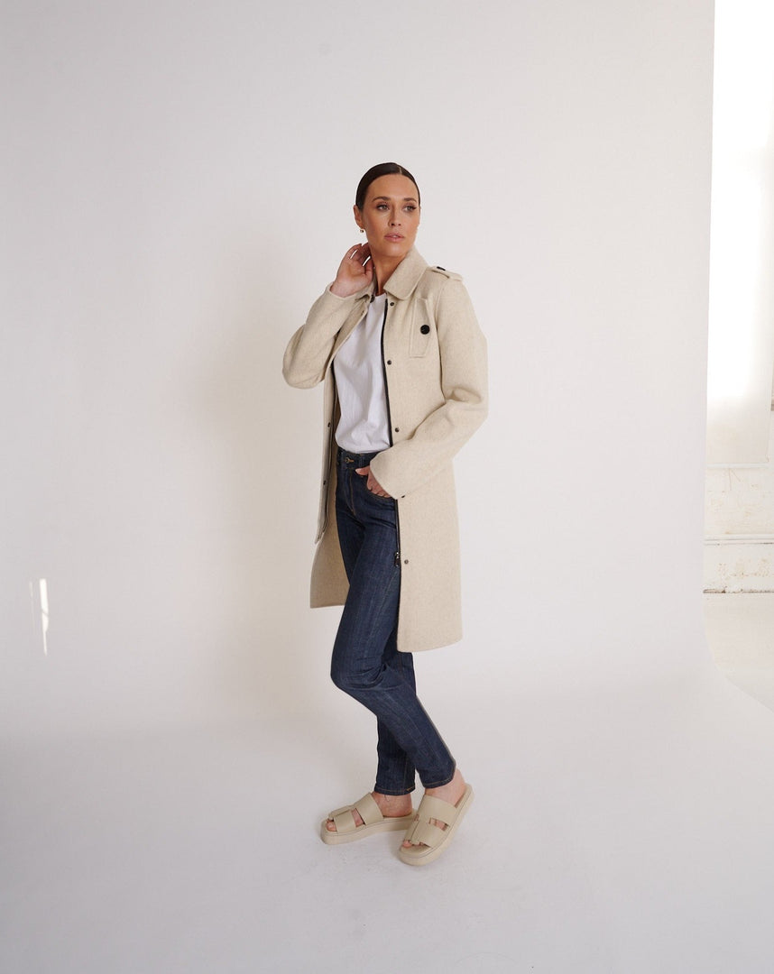 Harper Coat Oatmeal