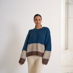 Load image into Gallery viewer, Clara Sweater Royal
