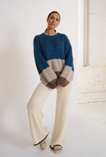 Load image into Gallery viewer, Clara Sweater Royal
