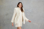 Load image into Gallery viewer, Neesa Raccoon Vest  White Cloud
