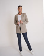 Load image into Gallery viewer, Wool Blazer Beige  (SAMPLE)
