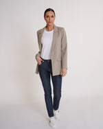 Load image into Gallery viewer, Wool Blazer Beige  (SAMPLE)
