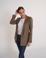 Load image into Gallery viewer, Wool Blazer Fawn  (SAMPLE)
