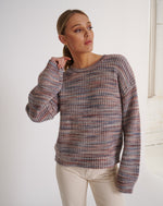 Load image into Gallery viewer, Tory knit Multi Taupe (SAMPLE)
