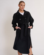 Piper Wool Coat Black