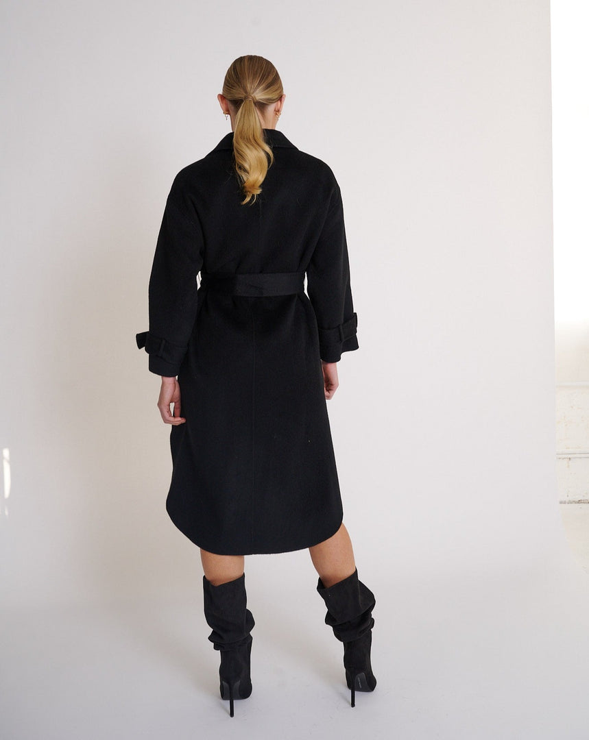 Piper Wool Coat Black