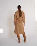 Load image into Gallery viewer, Piper Wool Coat Nude Beige
