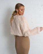 Load image into Gallery viewer, Arnia Crop Jacket Blush
