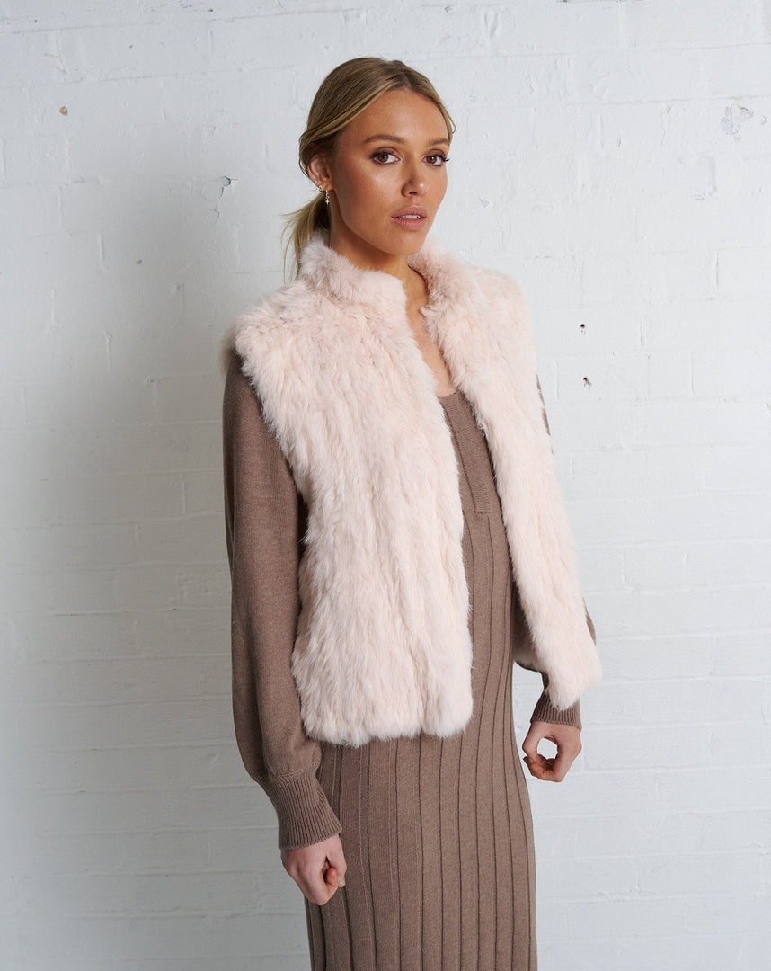 Neeve Vest  Blush