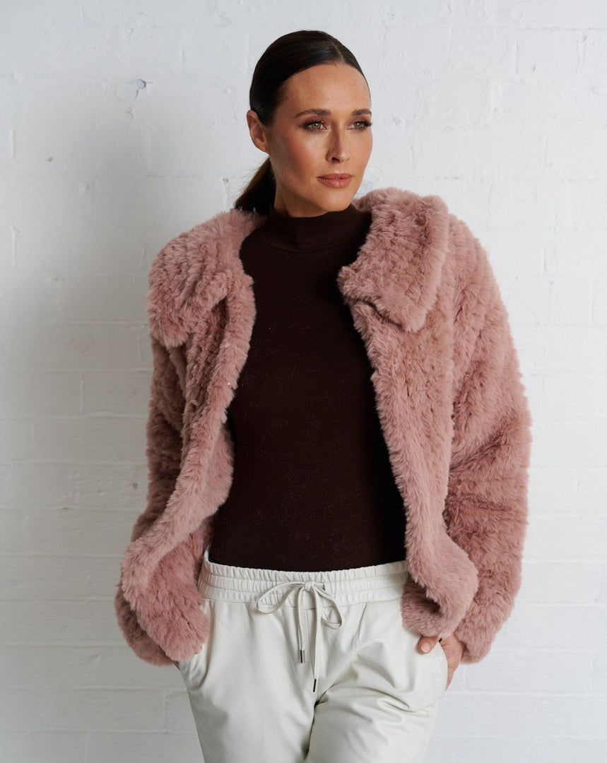 Leola Jacket Rose