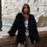 Load image into Gallery viewer, Chloe Coat  Black
