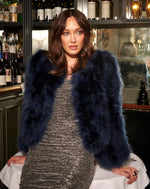 Load image into Gallery viewer, Jorja Jacket  Navy
