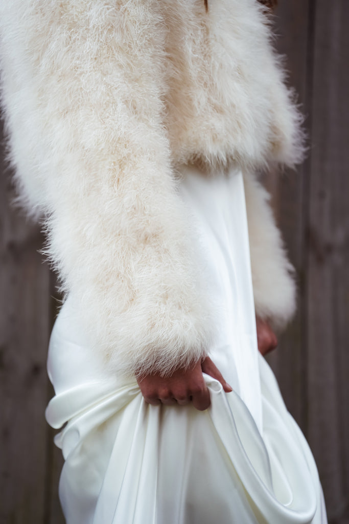 Milly Crop Jacket  Cream