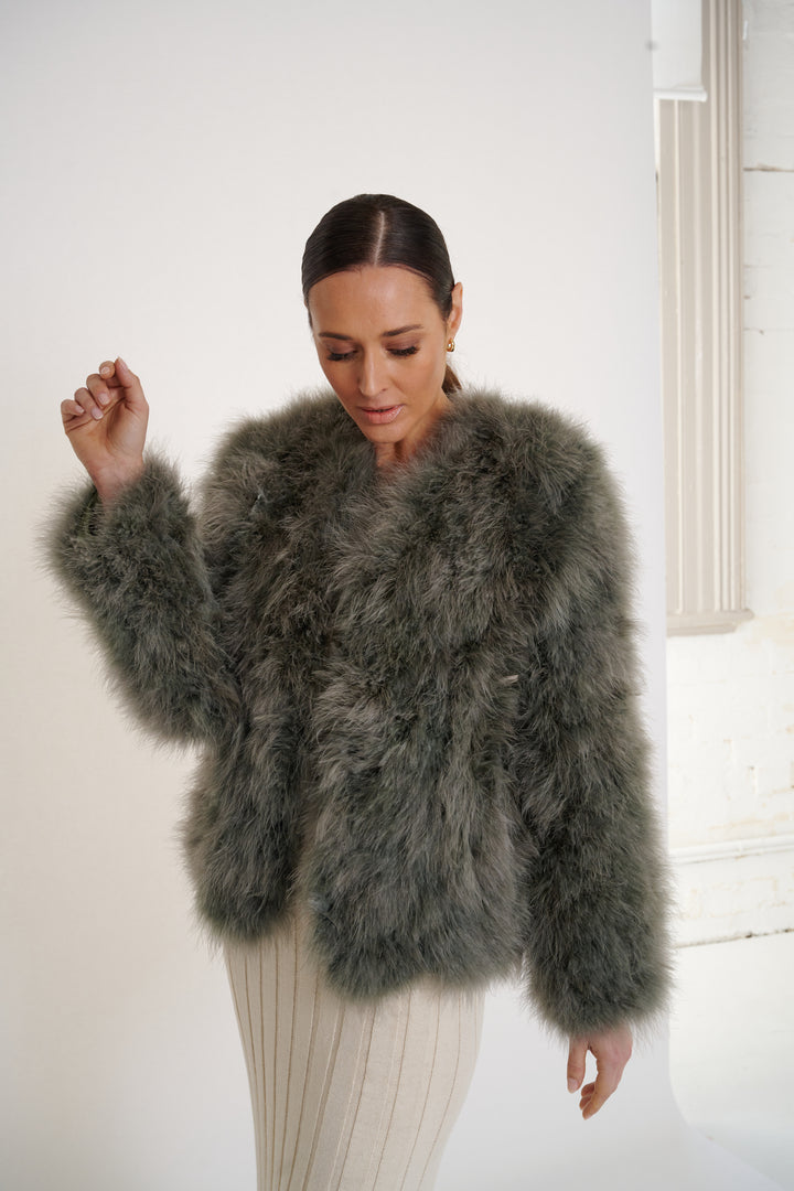 Angel Jacket  Moss