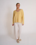 Load image into Gallery viewer, Elora Alpaca Knit Lemon
