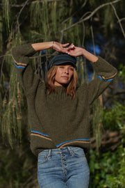 Portia Knit Khaki (SAMPLE)