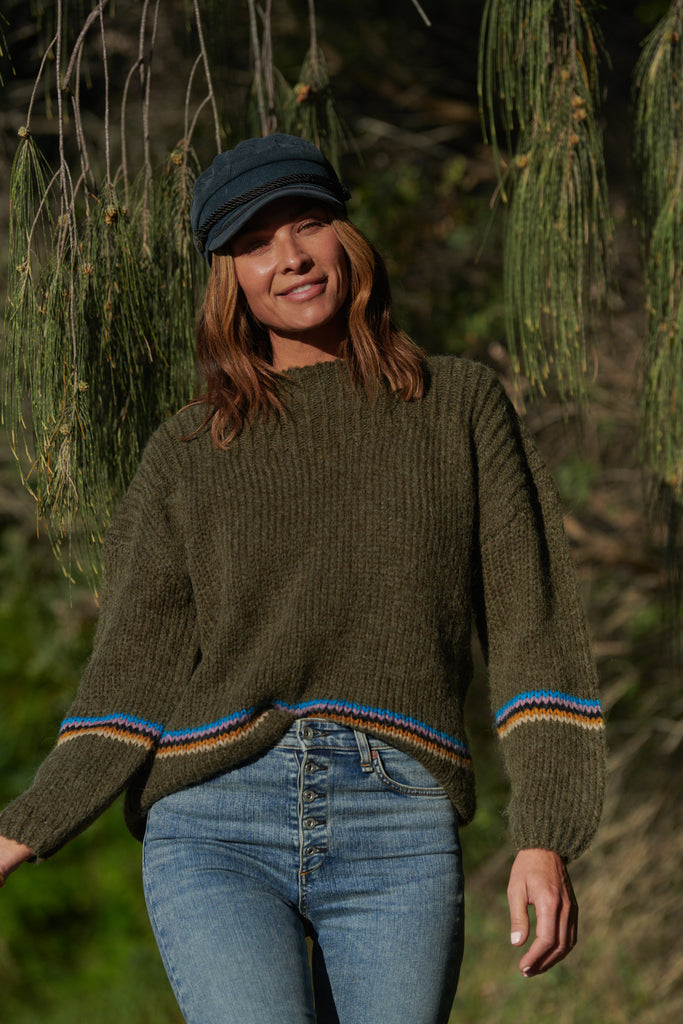 Portia Knit Khaki (SAMPLE)