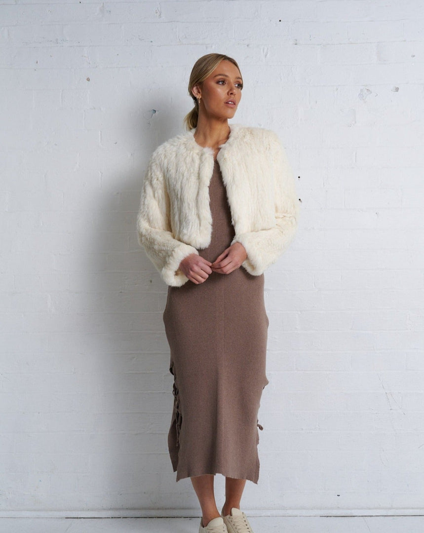 Arnia Crop Jacket Cream