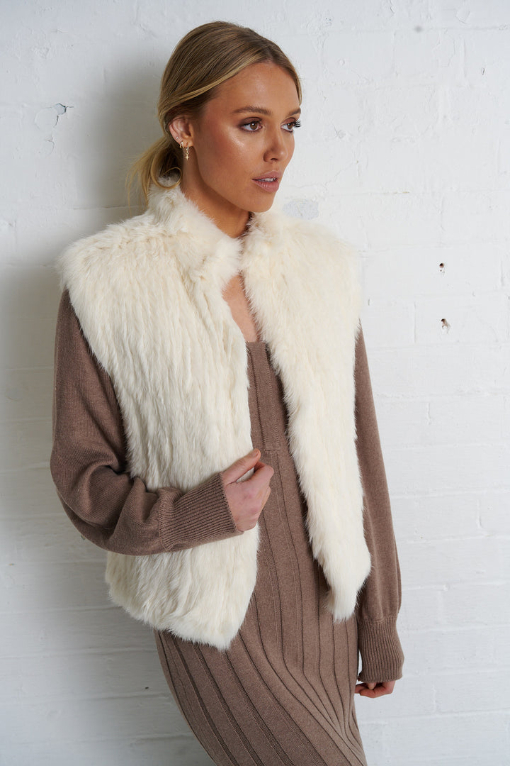 Neeve Vest  Cream